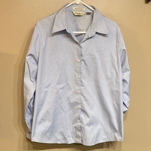 Eddie Bauer Sky Blue Button Down Shirt
